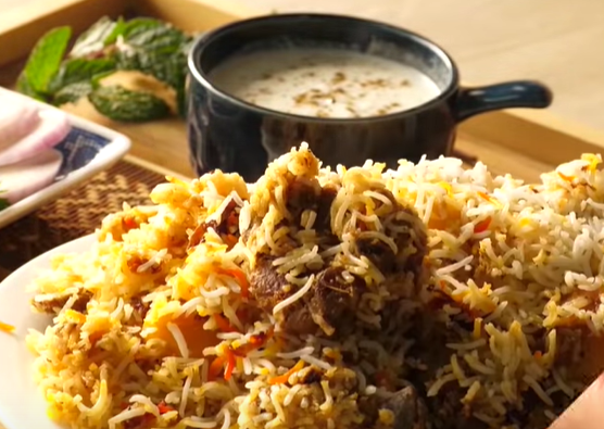 Special Bangladeshi Food Kachchi biryani